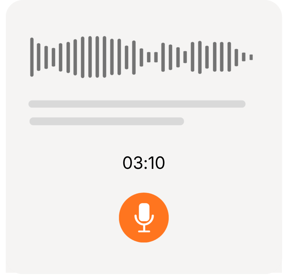 Audio transcription